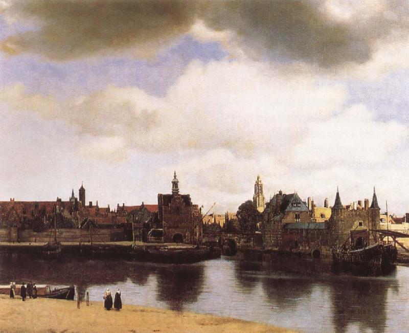 Jan Vermeer View over Delft France oil painting art
